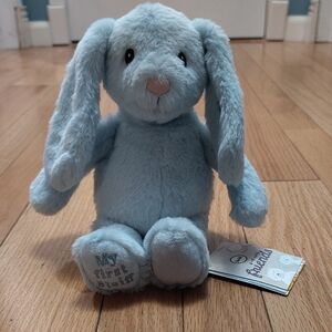 Blue Stuffed Bunny Plush Toy